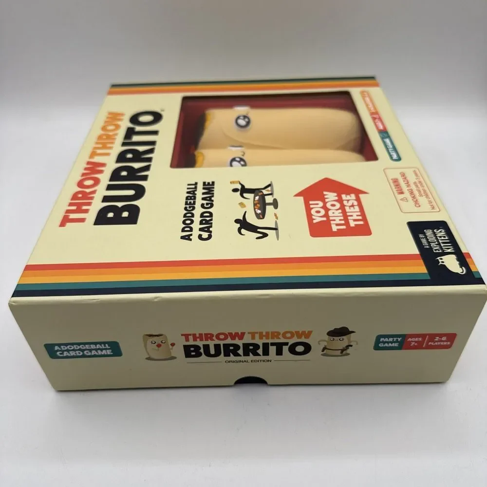 Throw Throw Burrito by‎ Exploding Kittens - A Dodgeball Card Game Complete
